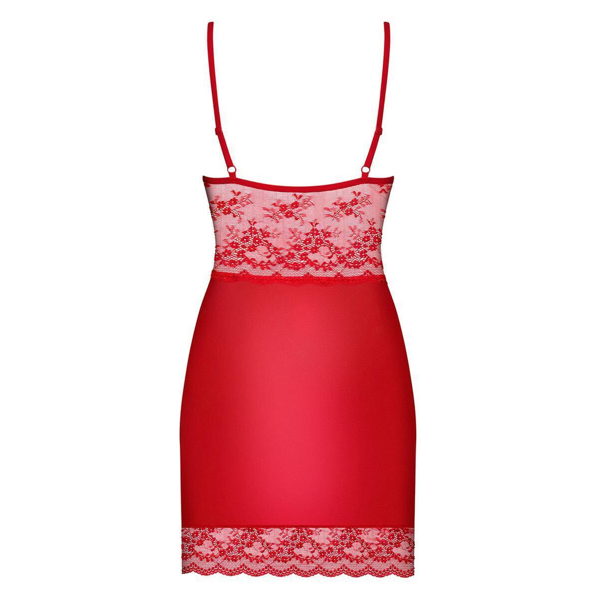 OB Lovica chemise & thong red