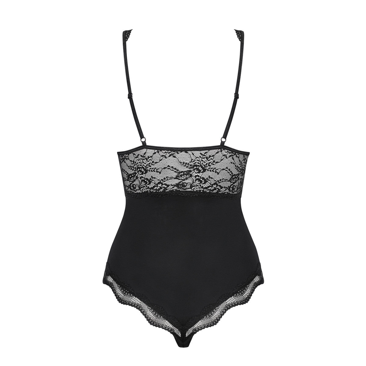 Luvae kanten body – zwart