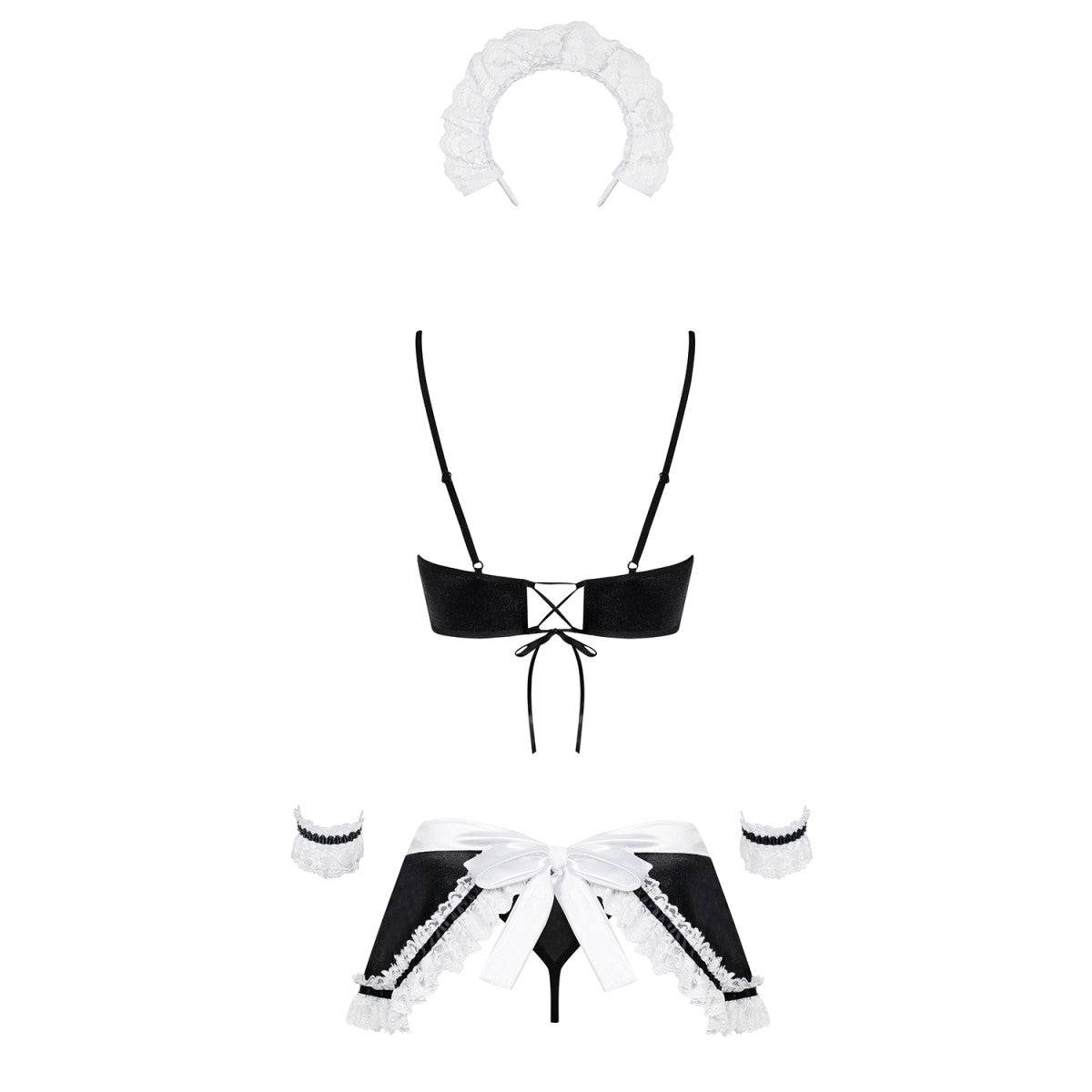 Ob maid 5pcs costume black-white - Obsessive