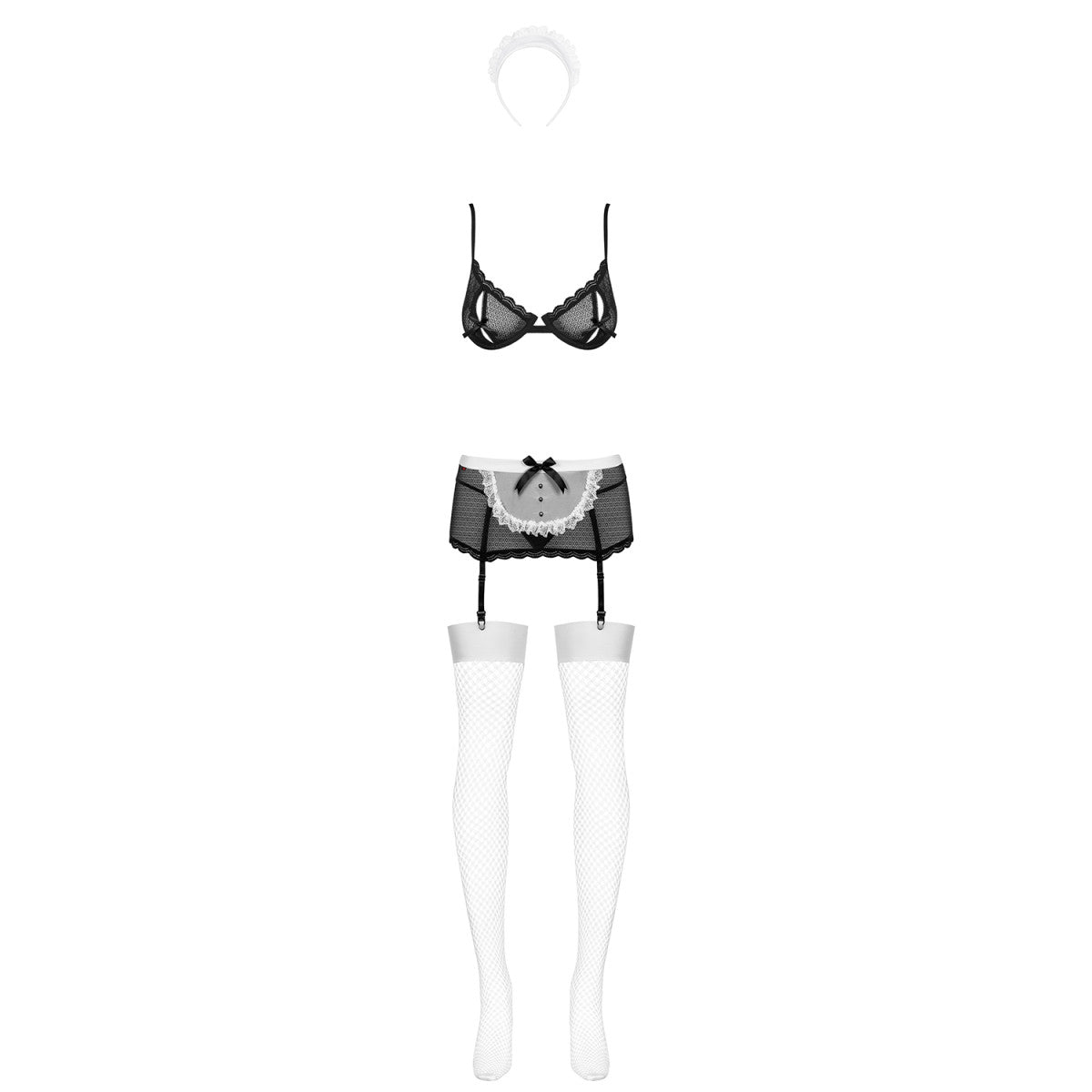 OB Maidme 5pcs set black-white