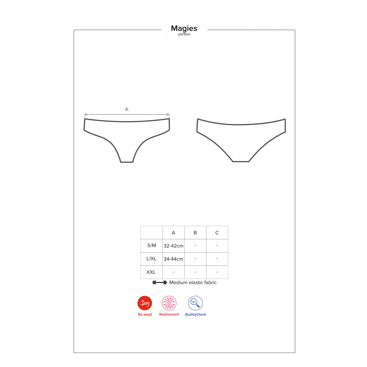 OB Megies panties black