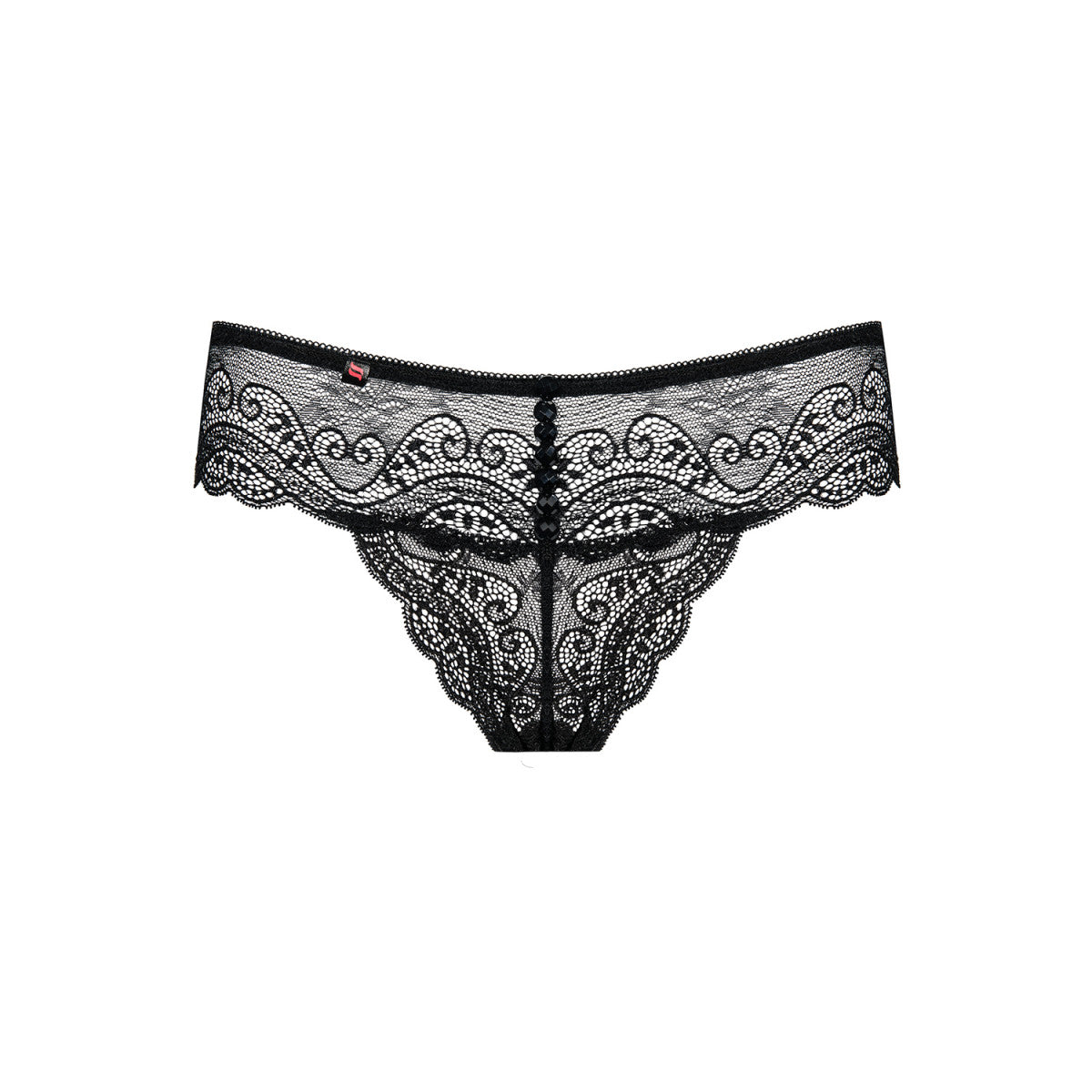 Miamor string – zwart – detail 4