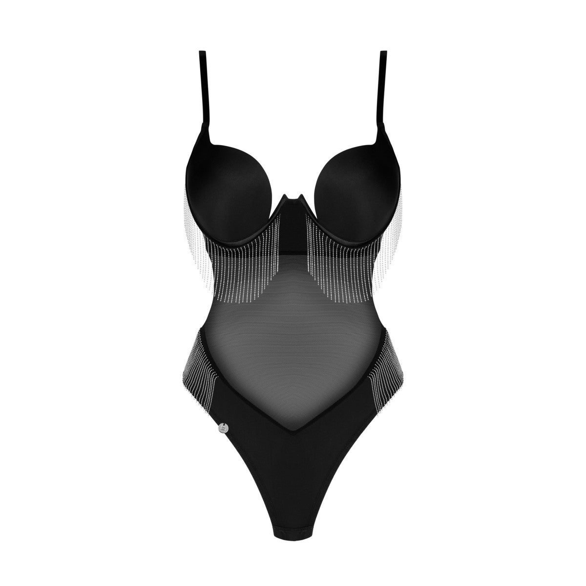 Milladis body – zwart – detail 2