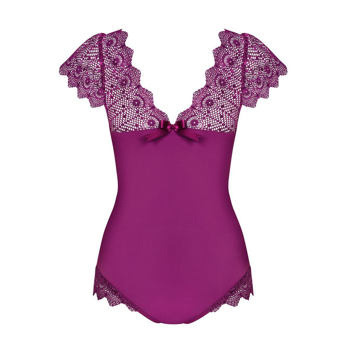 Moketta body – paars – detail 5