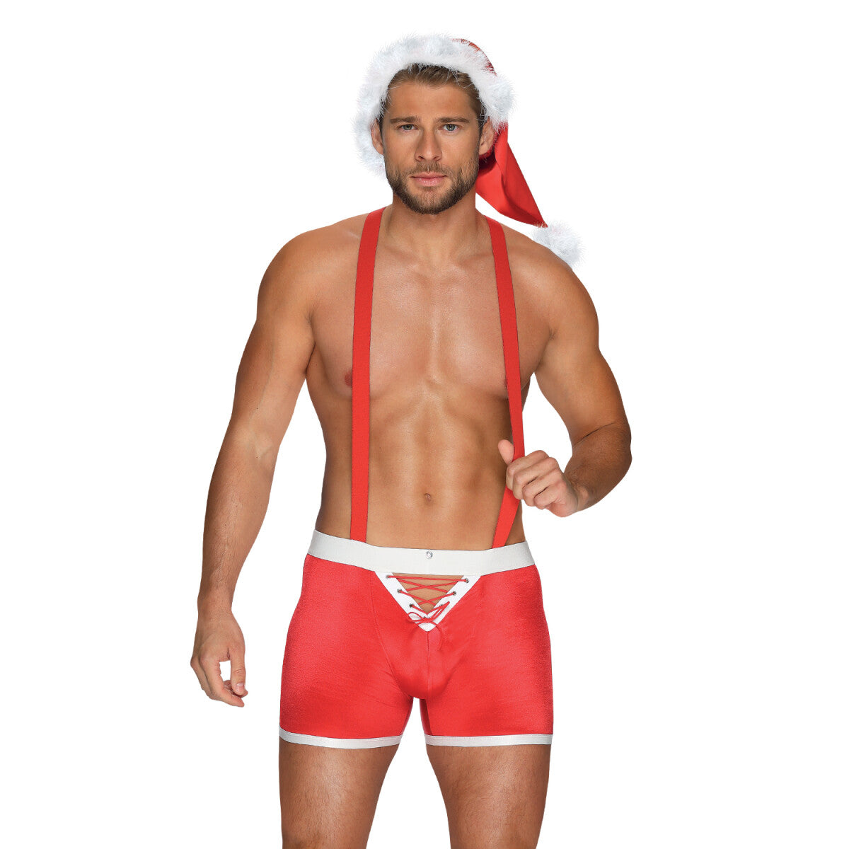 Ob mr claus costume red - Obsessive