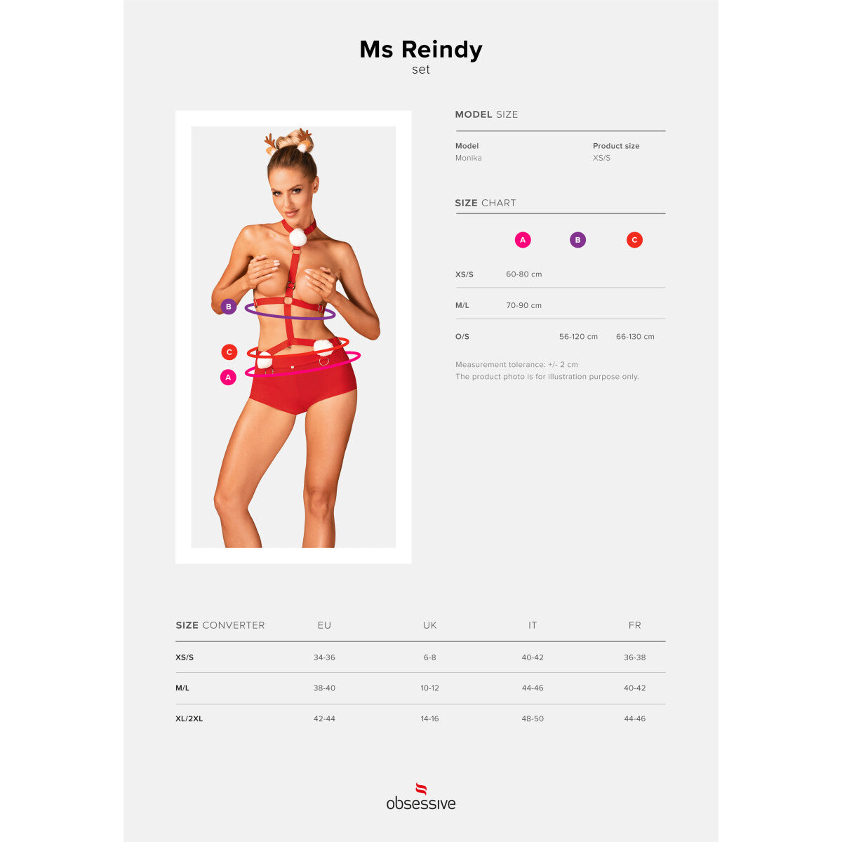 Ob ms reindy costume red - Obsessive