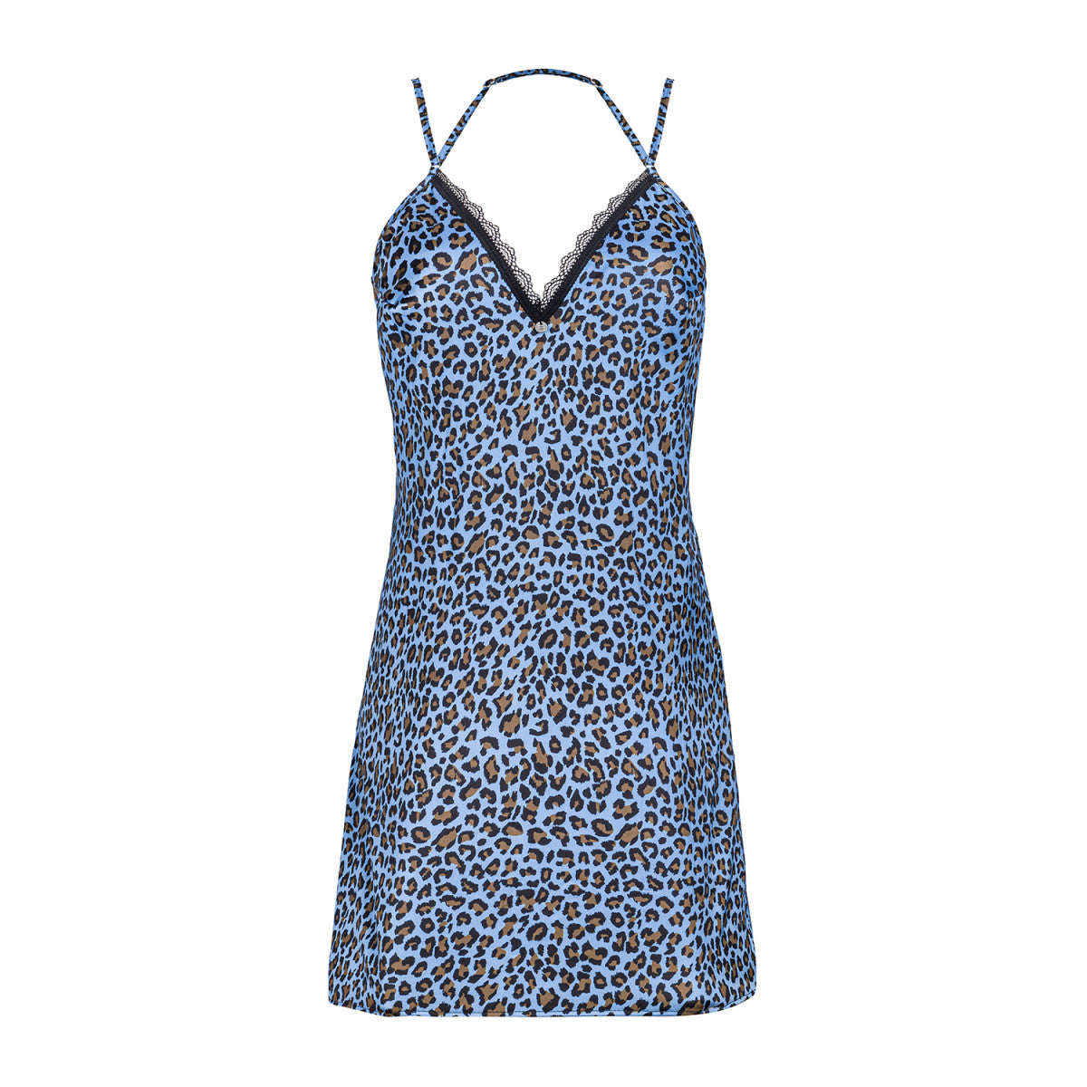 Nadines babydoll – blauw