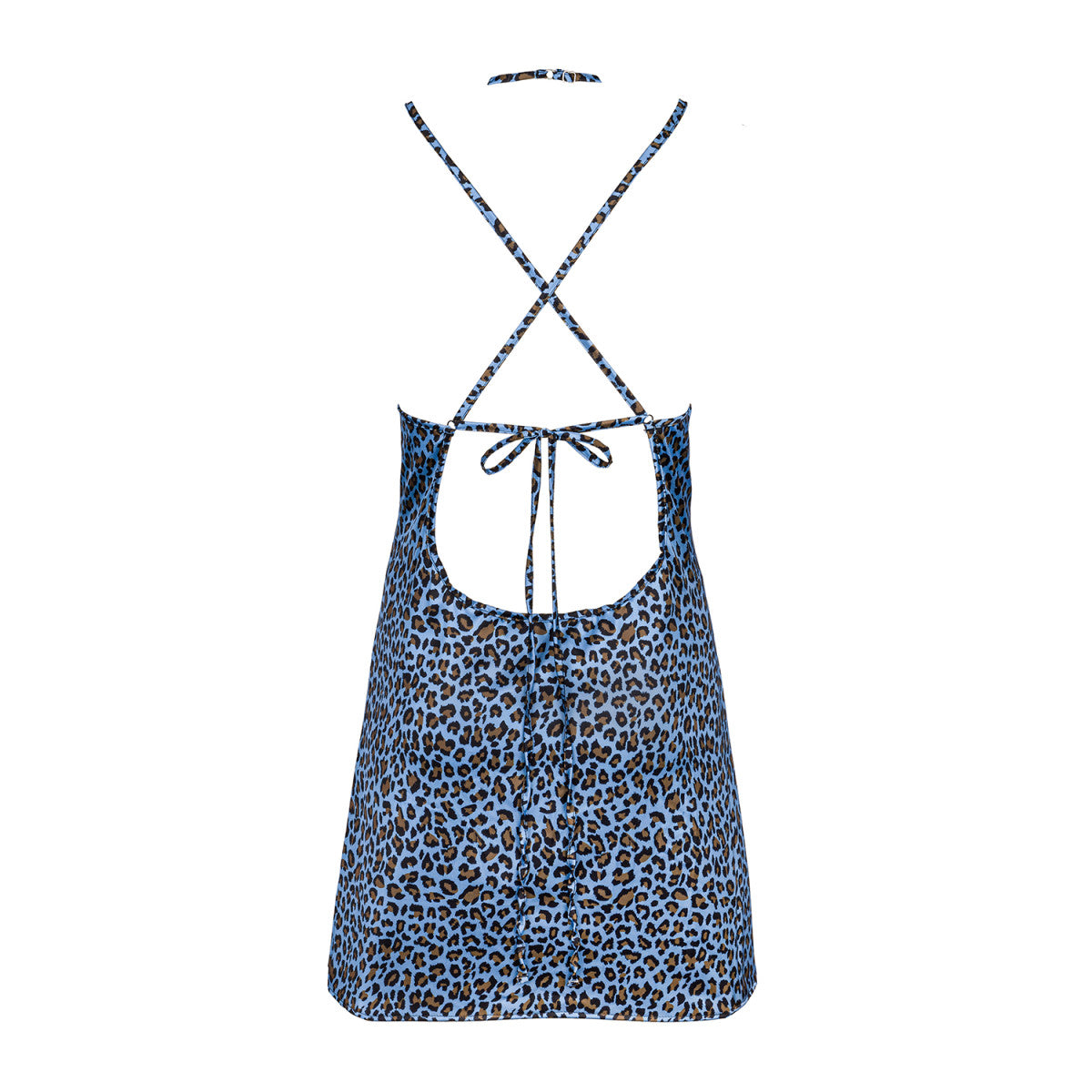 Nadines babydoll – blauw