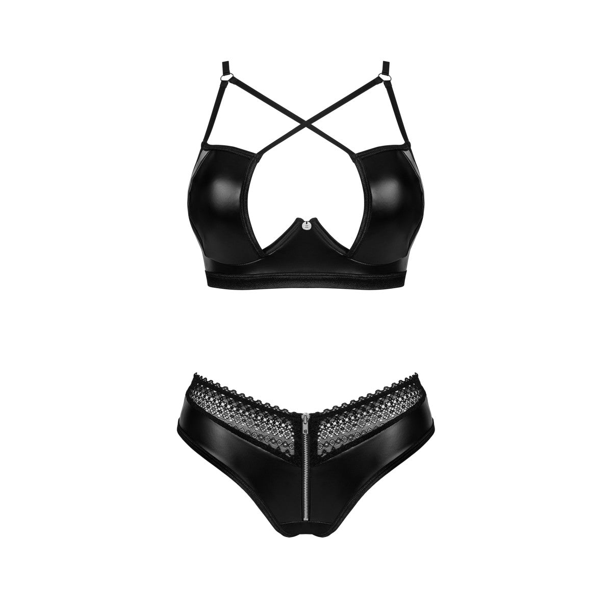 Norides bh-set wetlook – zwart