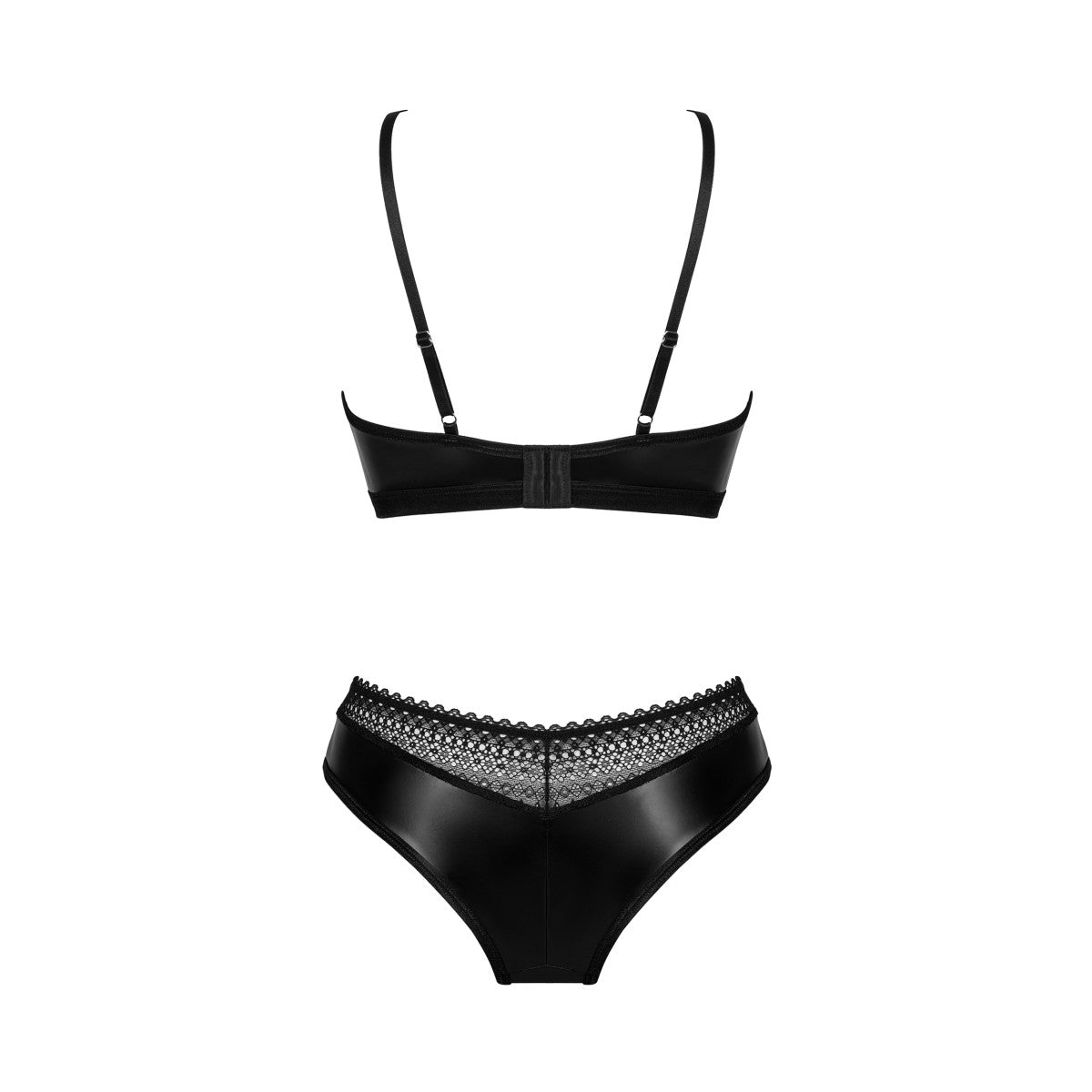 Norides bh-set wetlook – zwart