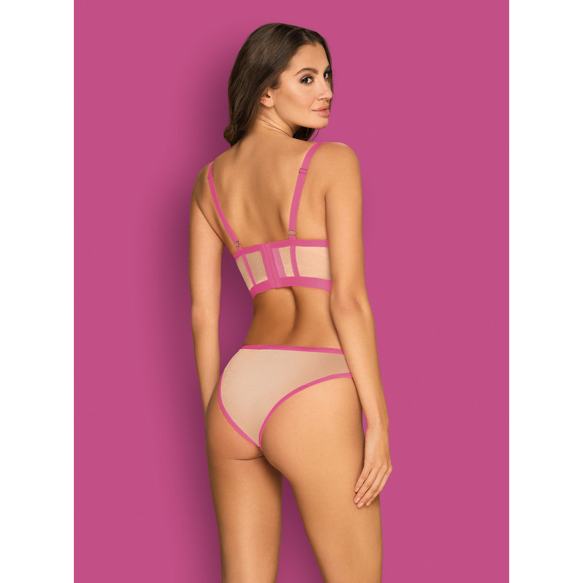 OB Nudelia top & panties pink