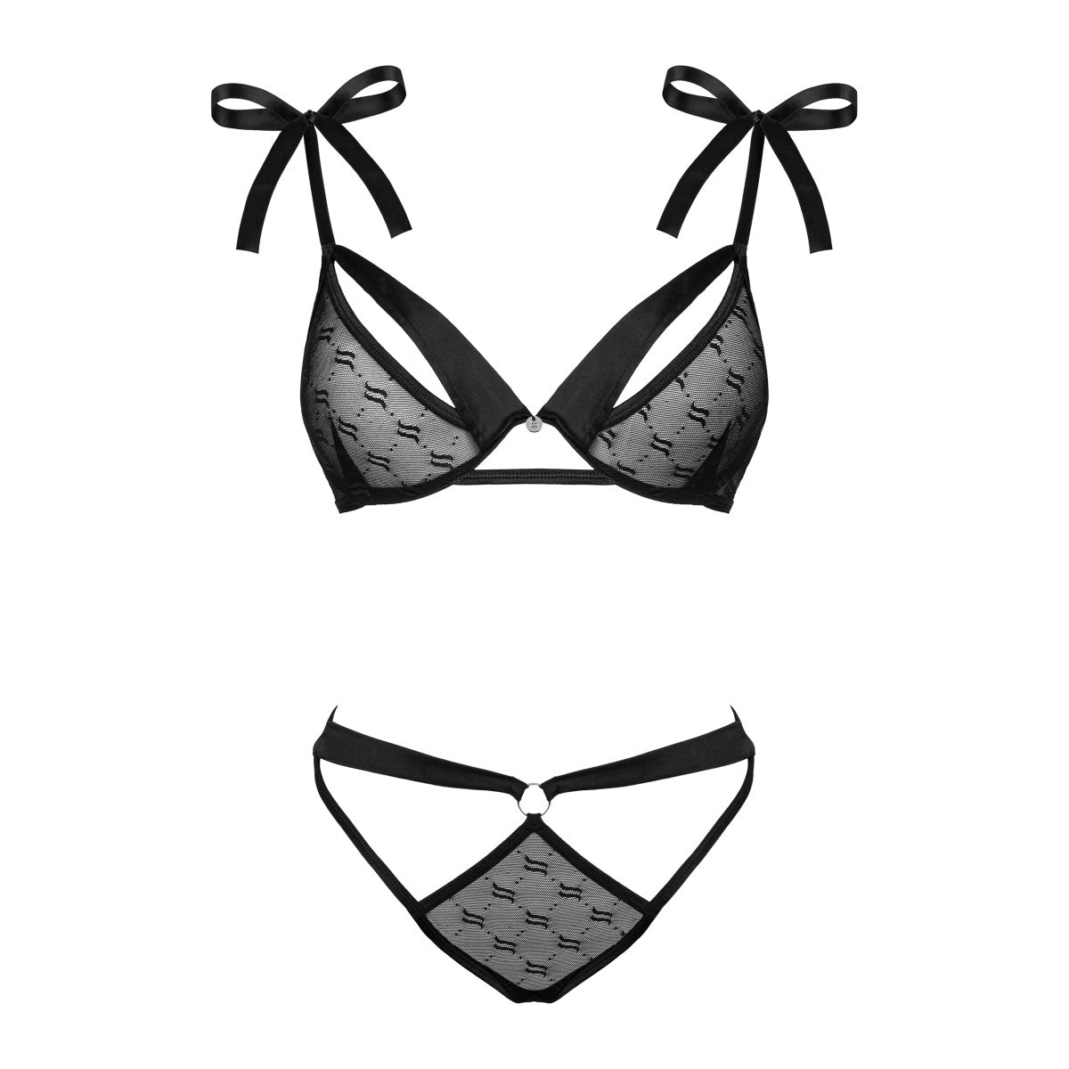 Obsessivia bh-set – zwart