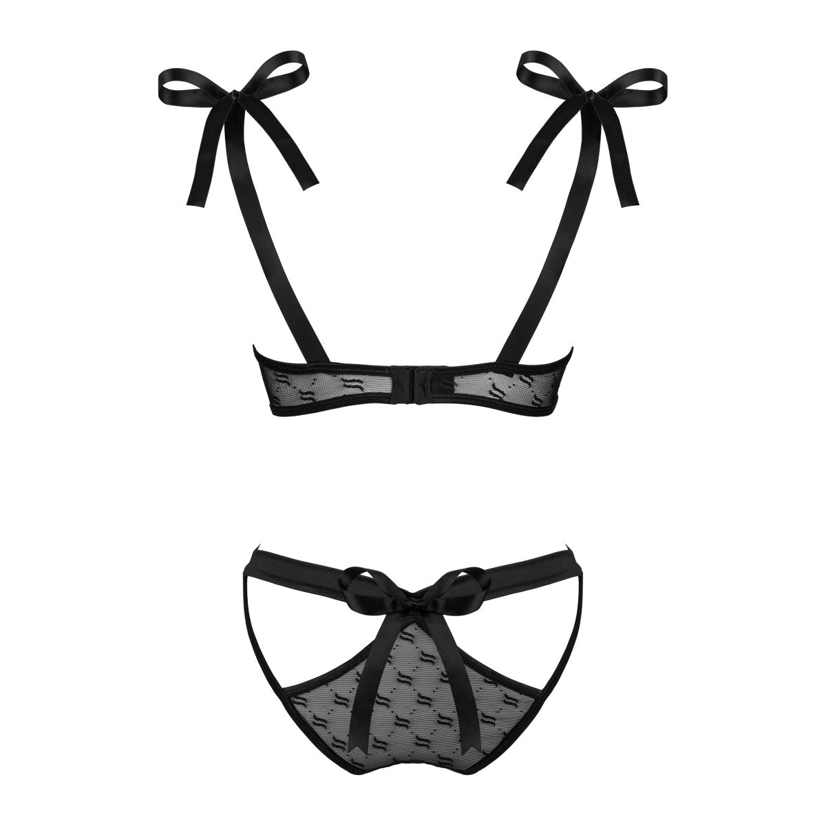 Obsessivia body – zwart – detail 3