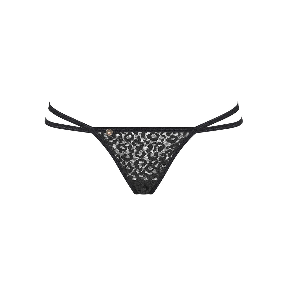 Ob pantheria thong black - Obsessive