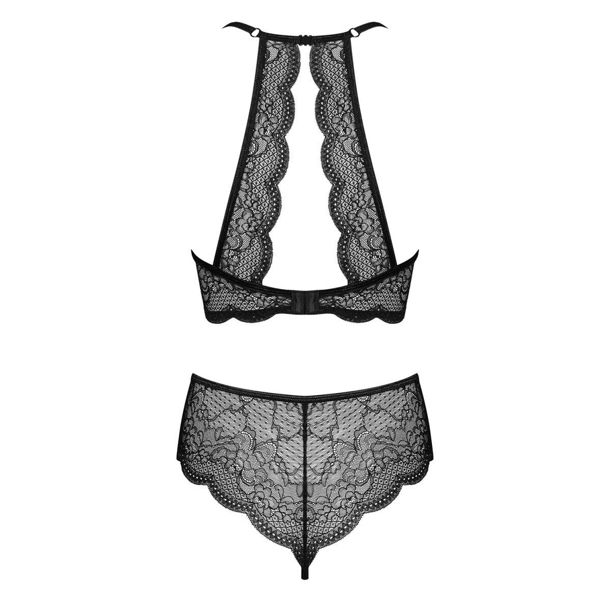 Pearlove lingerieset – zwart van Dare2Live – zwart