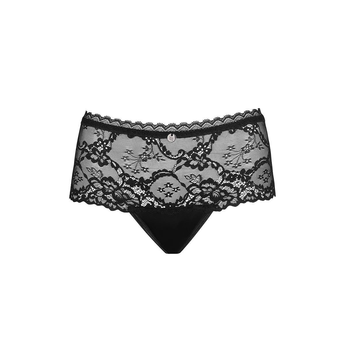 Raquelia kanten string – zwart