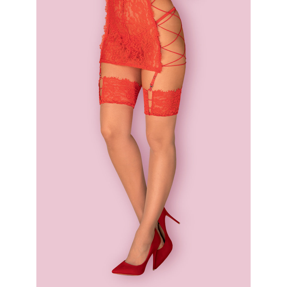 OB Rediosa stockings red