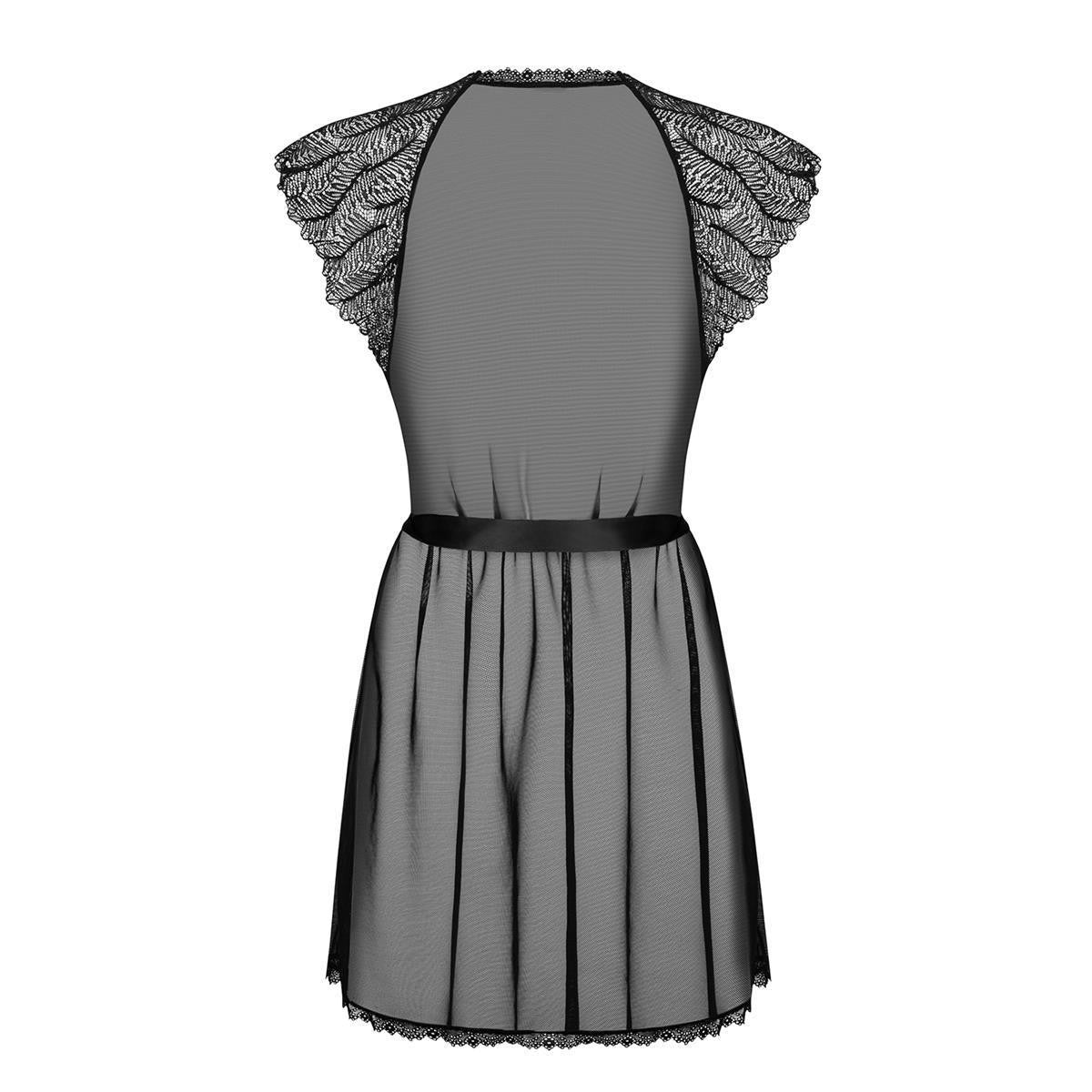 OB Romanesa peignoir black