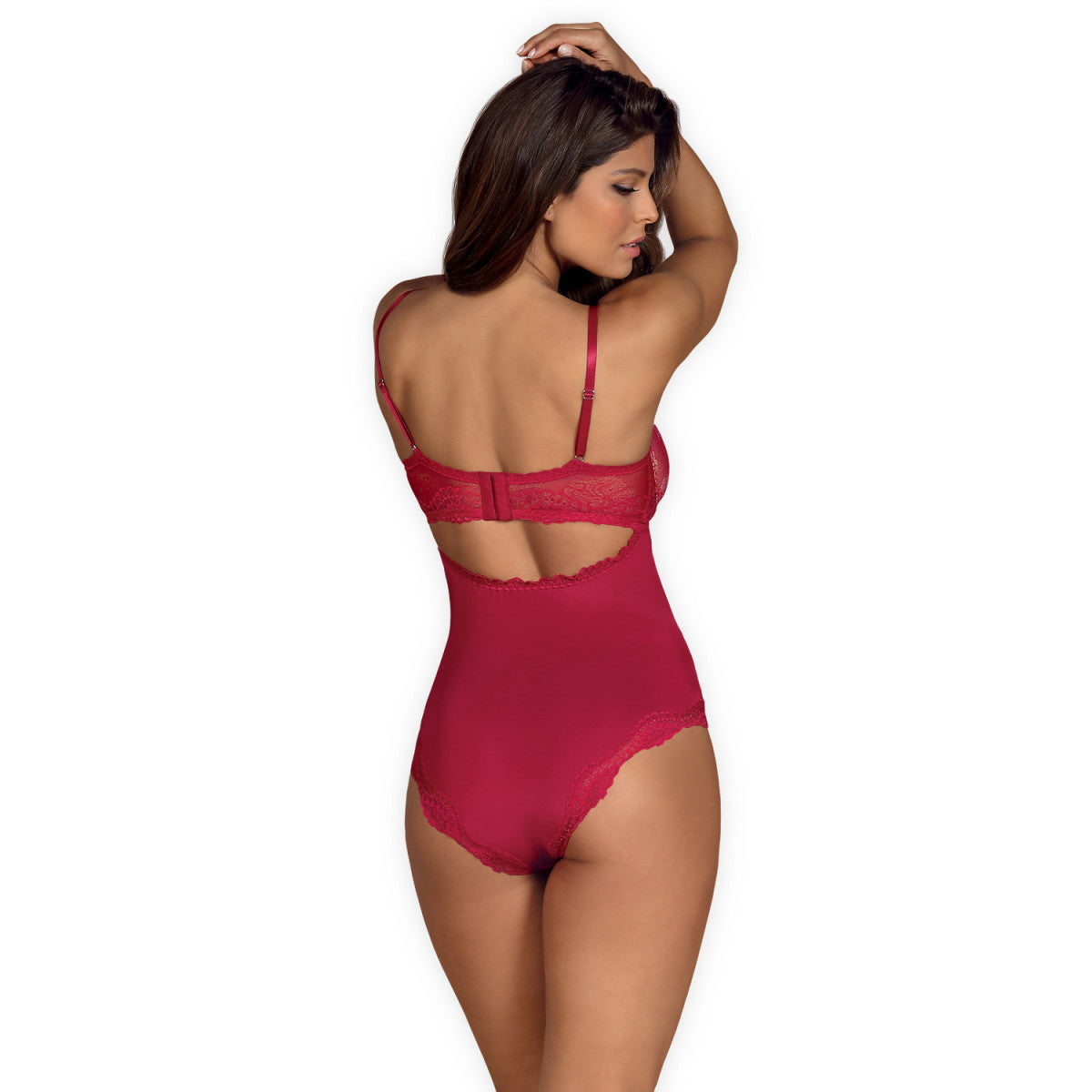 Rosalyne body – rood – detail 1
