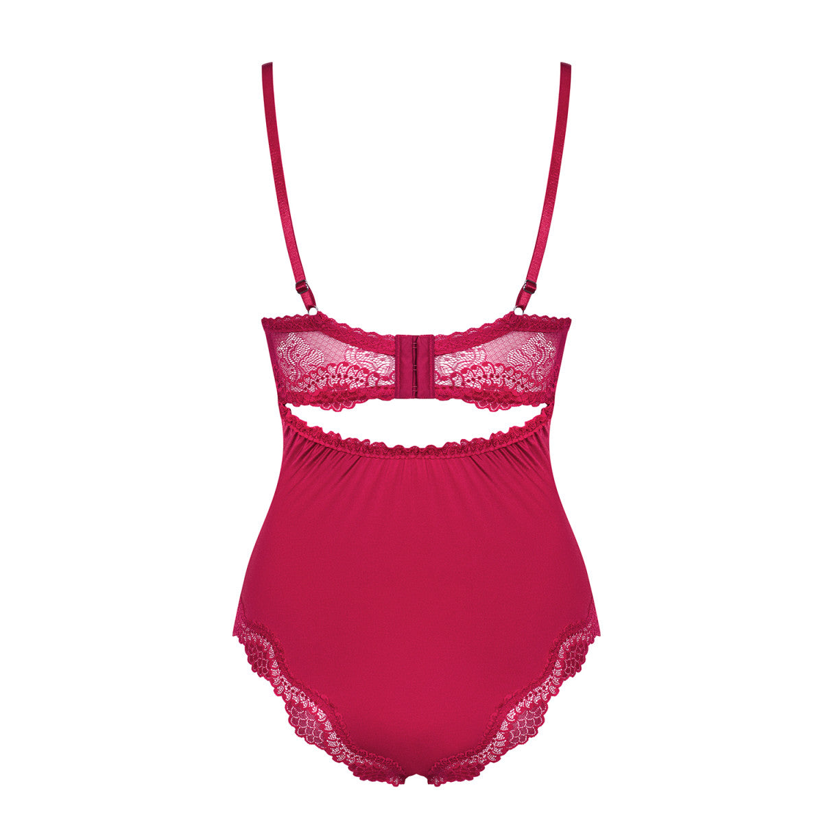 Rosalyne body – rood – detail 5