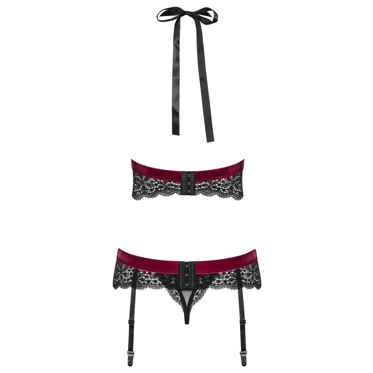 Rossita bustier – zwart