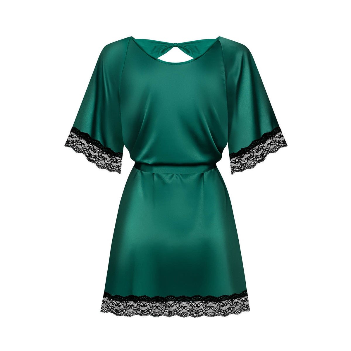 Sensuelia kanten kimono – groen – detail 5