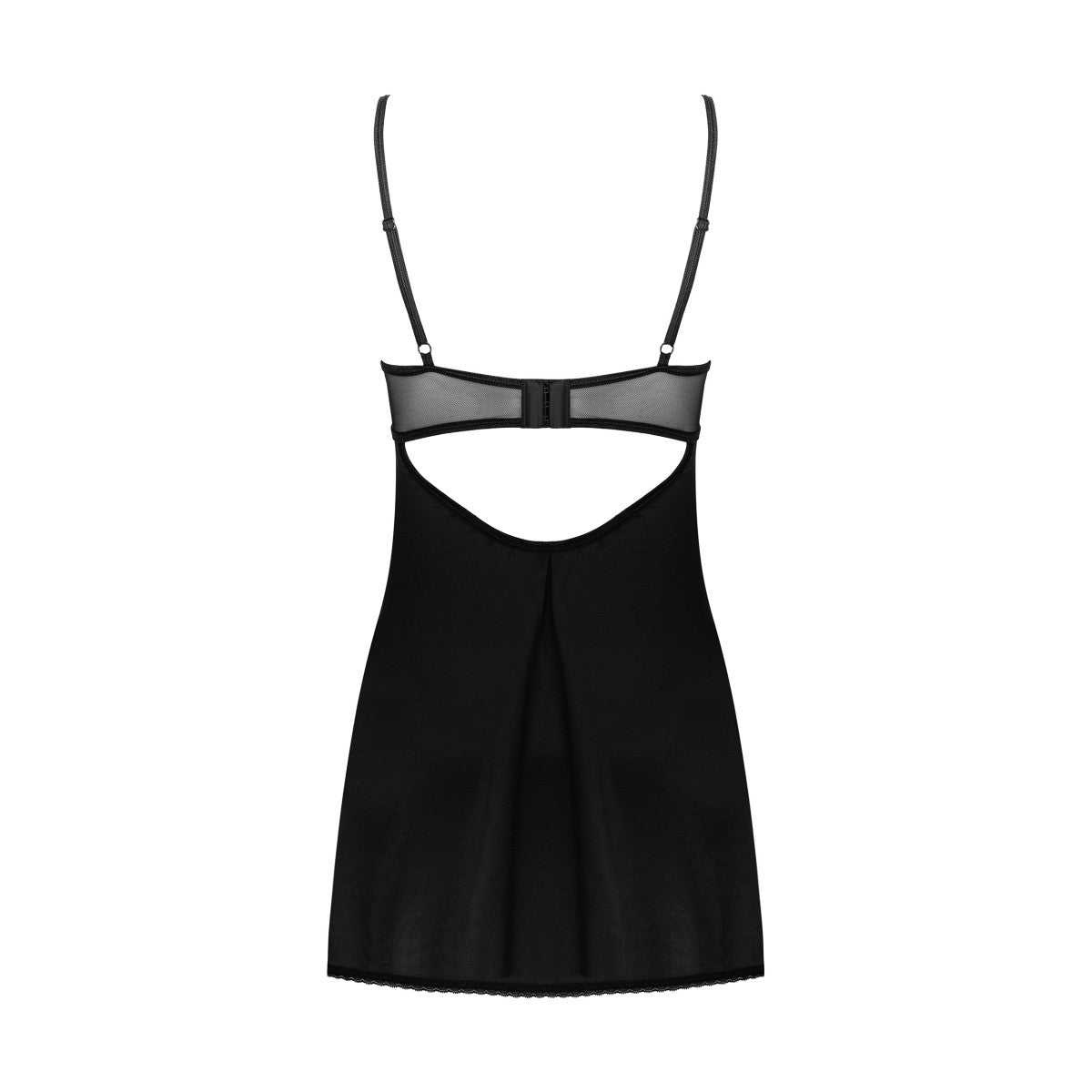 OB Serena Love chemise & thong black