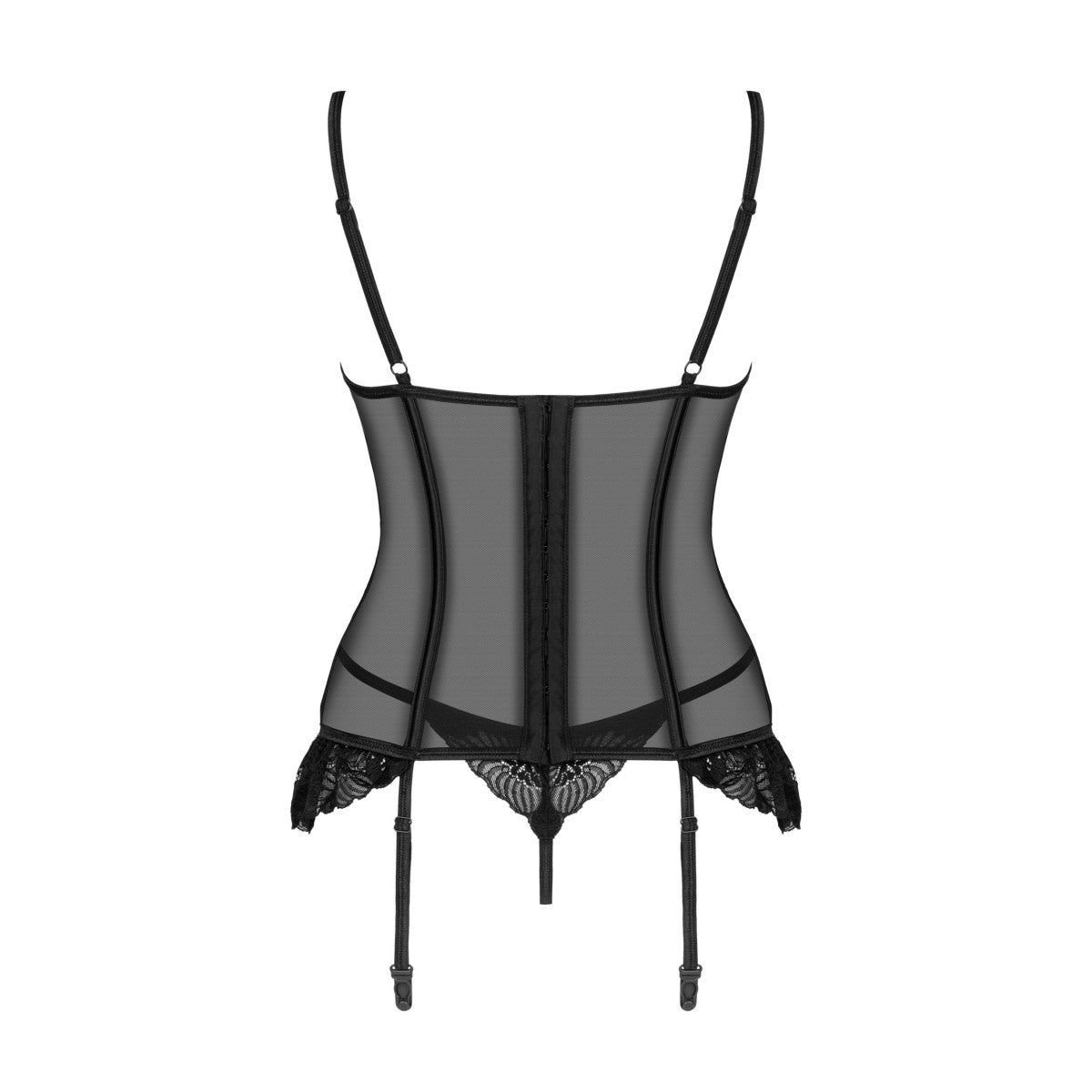 OB Serena Love corset & thong black