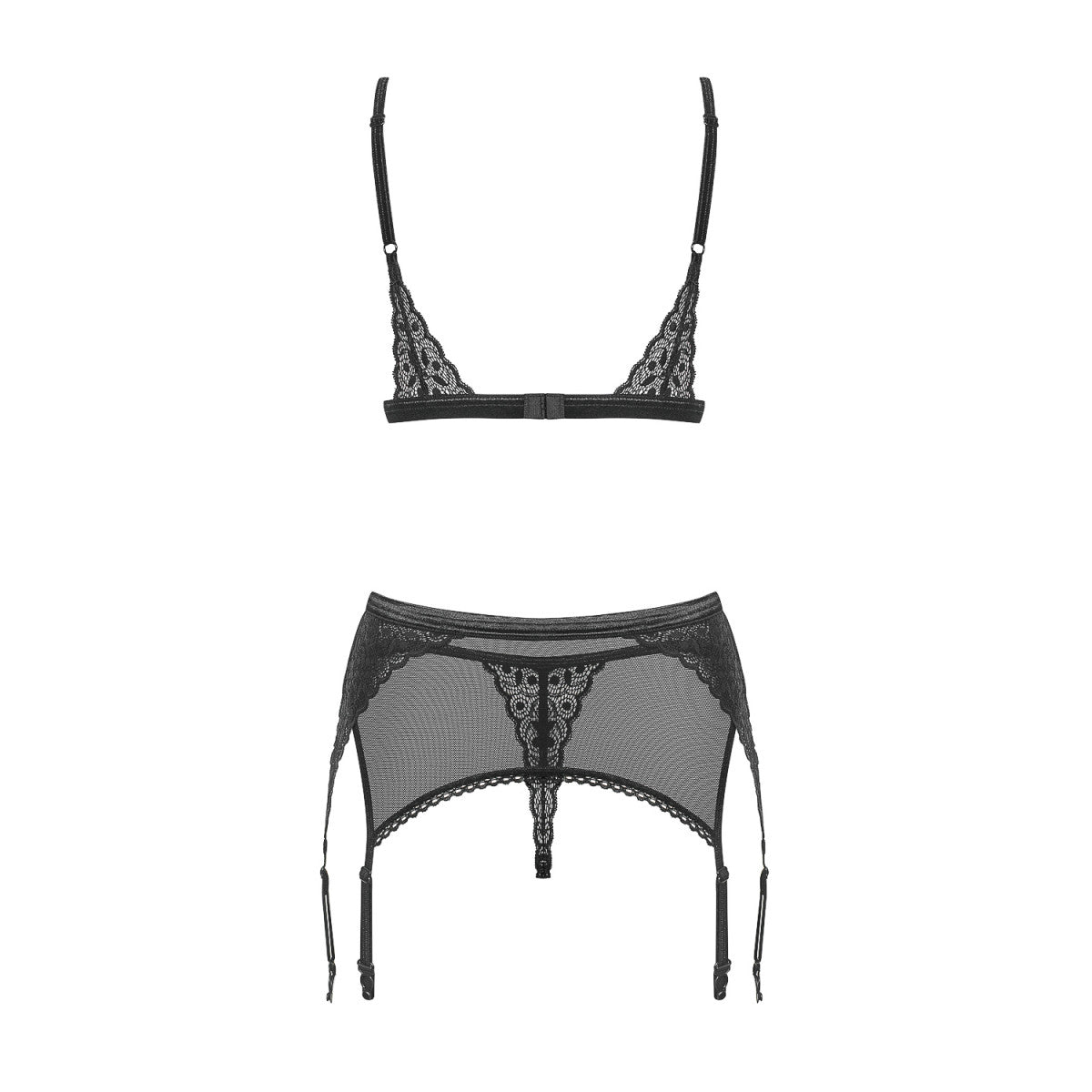 Shibu lingerieset 3-delig – zwart