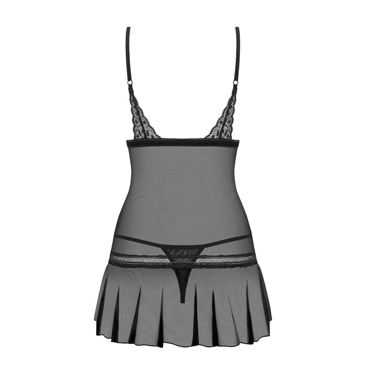 OB Shibu chemise & thong black