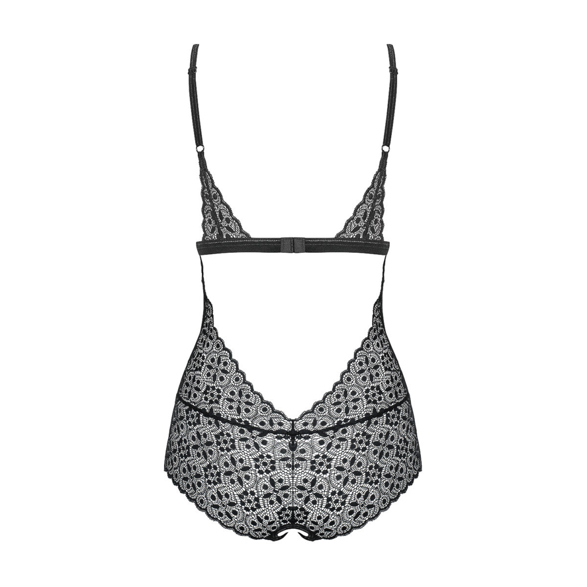 Shibu body met open kruis – zwart
