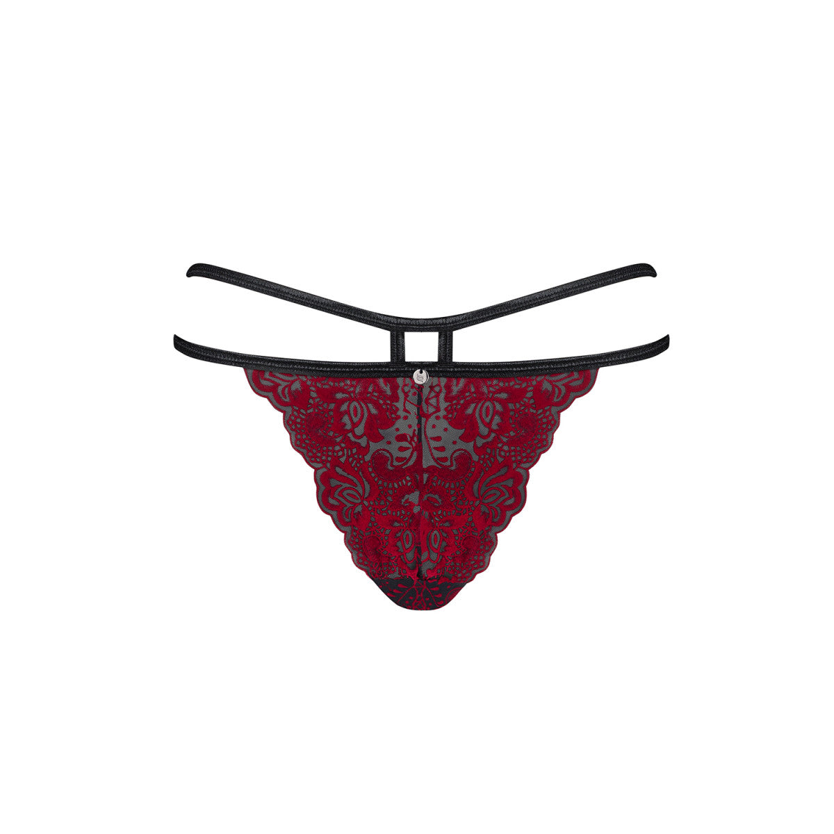 Sugestina kanten string – rood