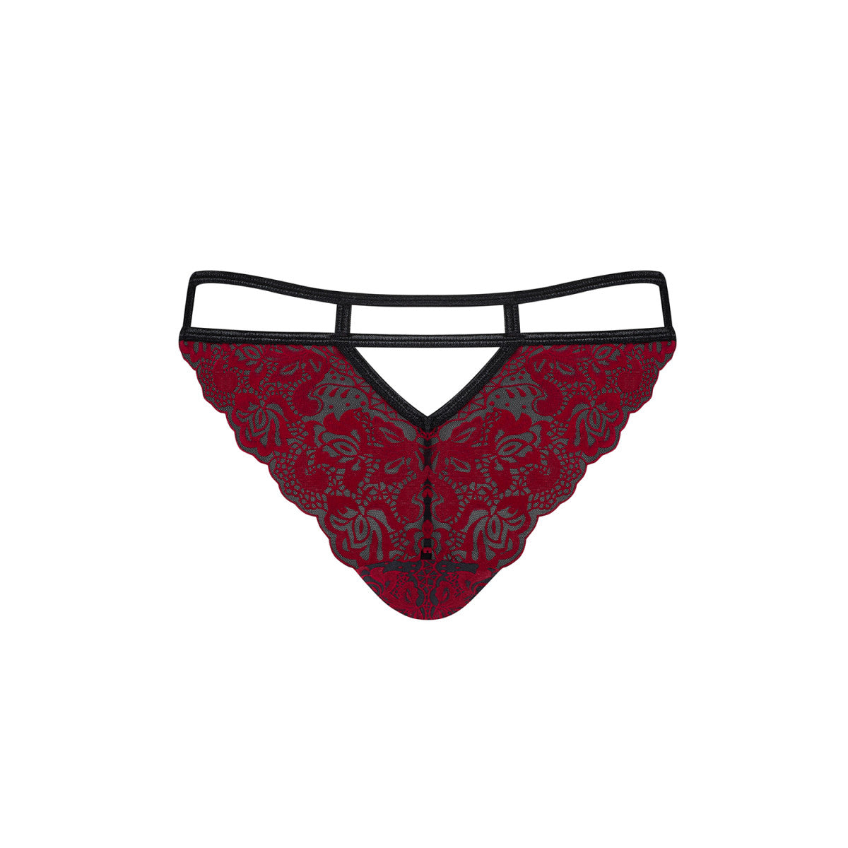 Sugestina kanten string – rood