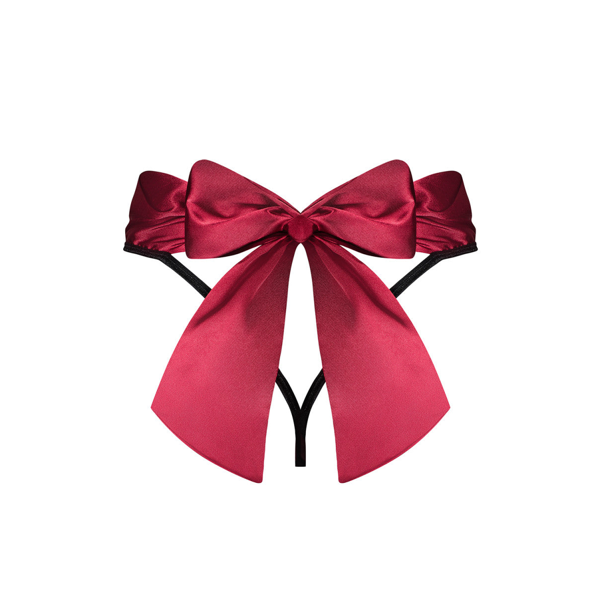 OB Tienesy thong black-red
