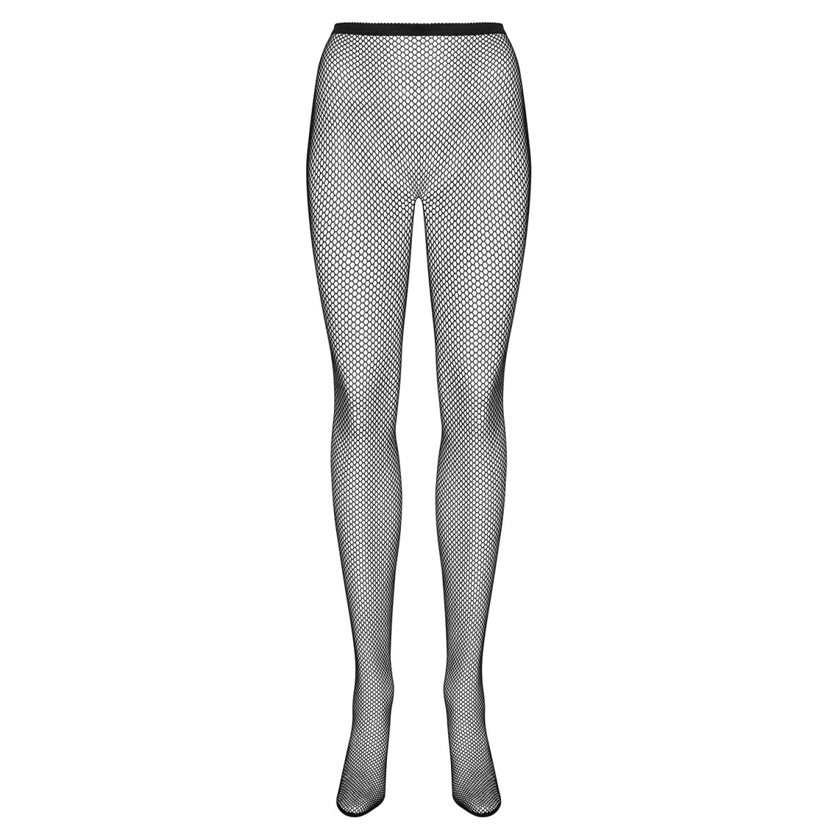 Tights bodystocking met open kruis – zwart