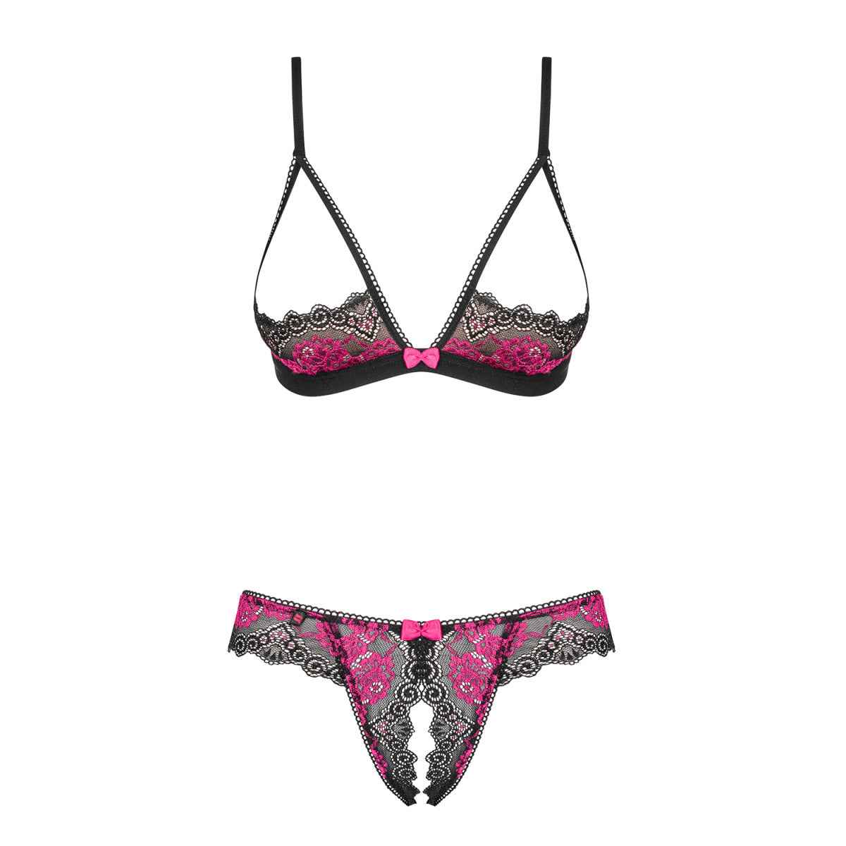 OB Tulia 2 pcs set cupless black