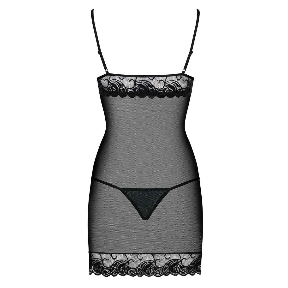 OB Wonderia chemise & thong black