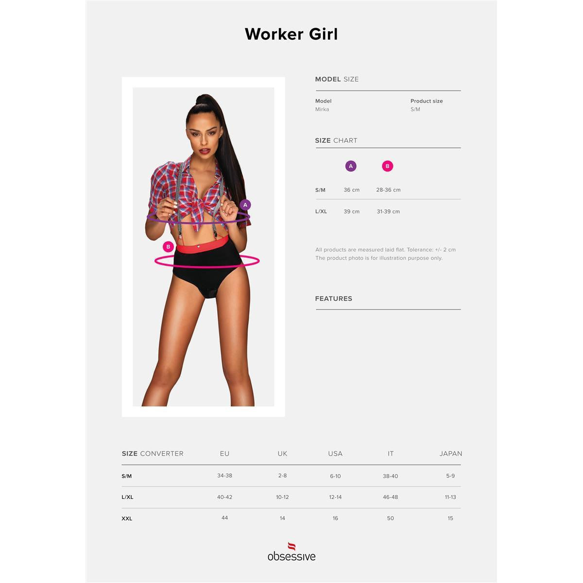 OB Worker girl costume