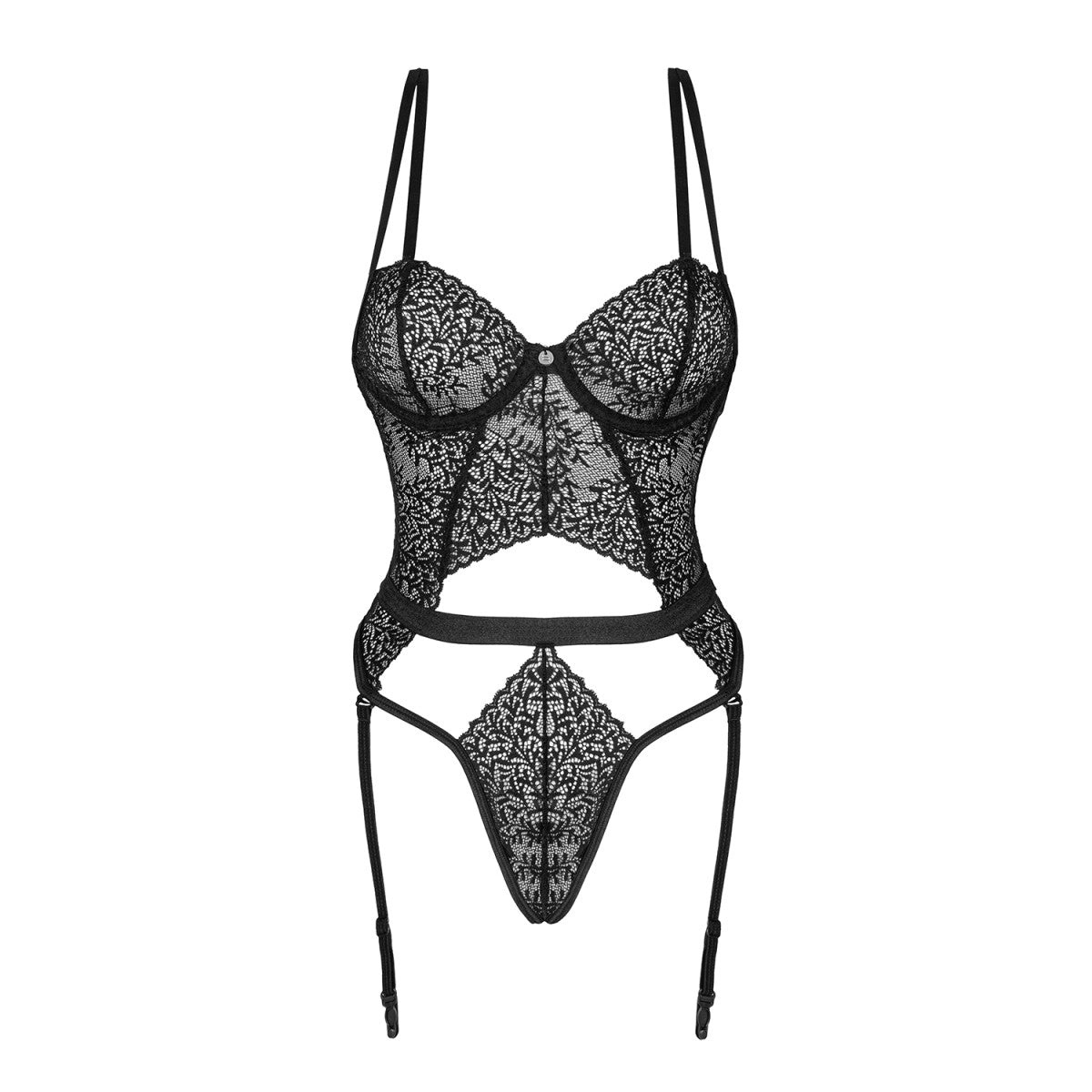 Yaskana body met beugels – zwart van Dare2Live – zwart