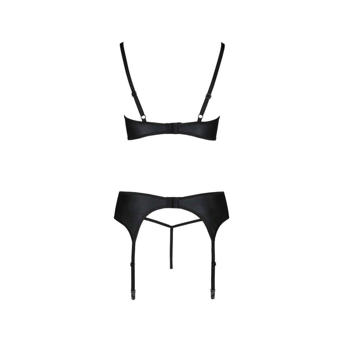 Astrida lingerieset 3-delig – zwart van Dare2Live – zwart