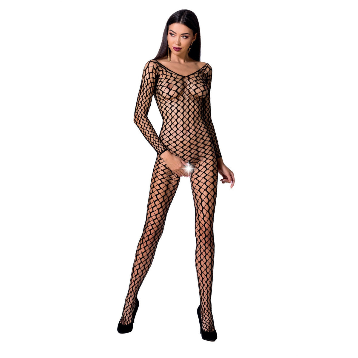 Pe bodystocking bs068 black - Passion-Exklusiv