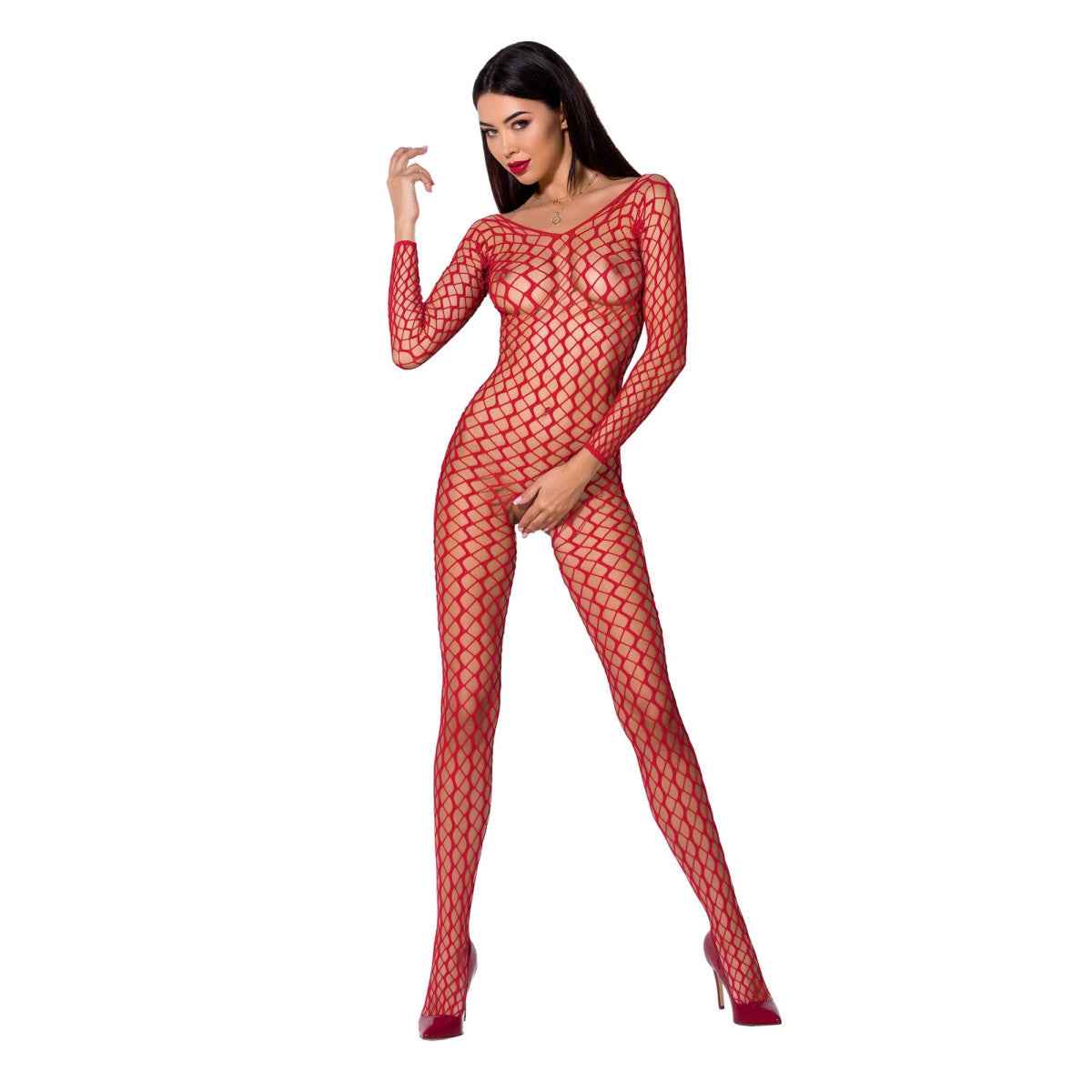 PE Bodystocking BS068 red