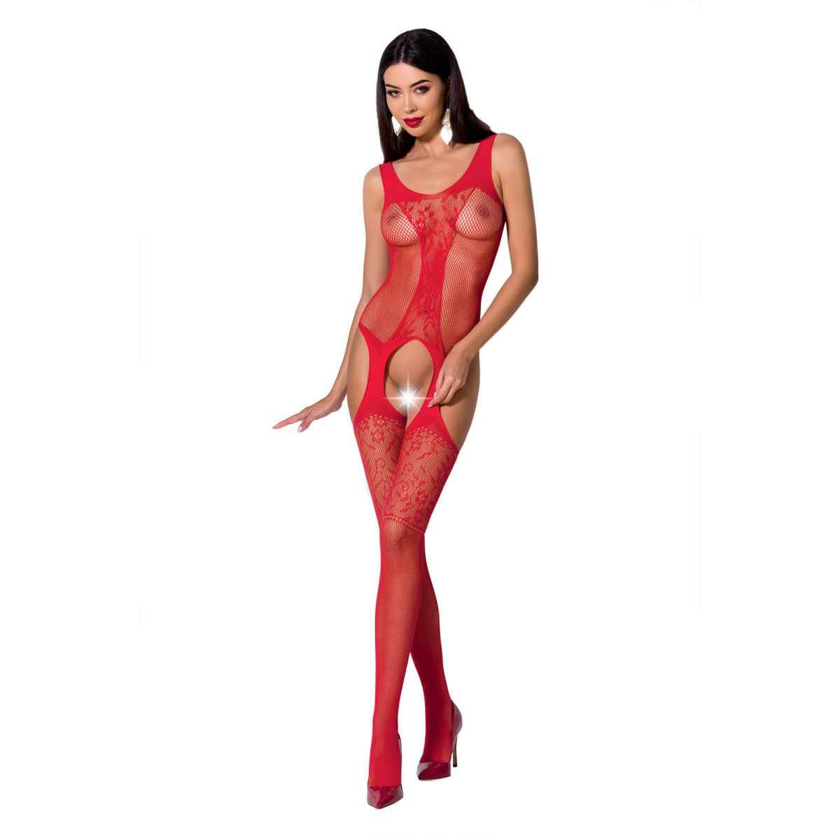 PE Bodystocking BS072 red