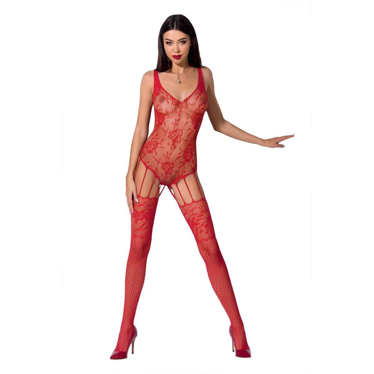 PE Bodystocking BS074 red