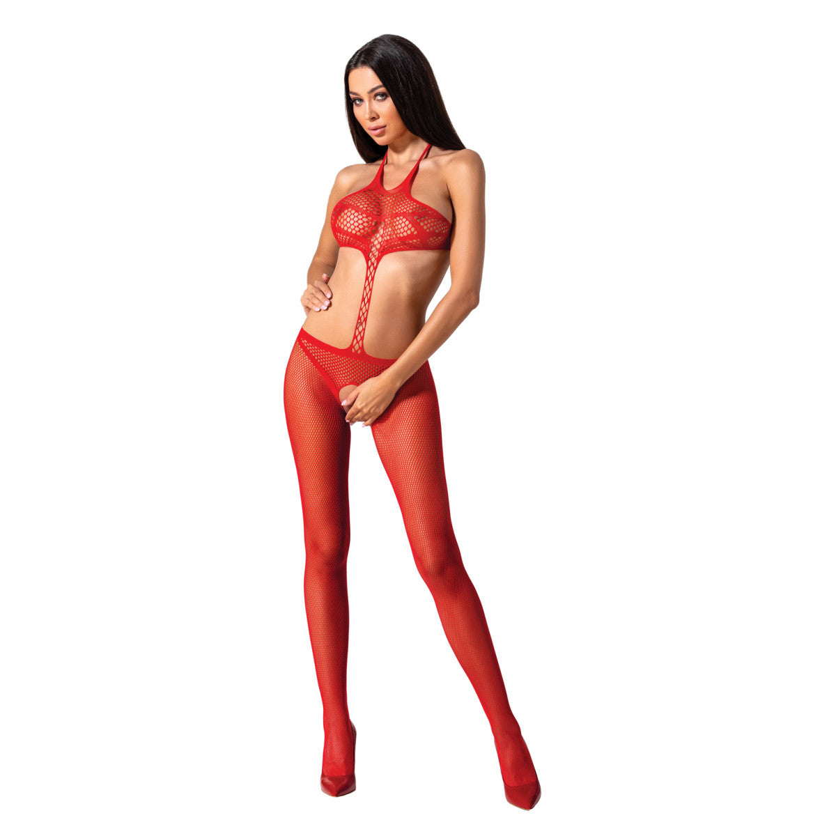 PE Bodystocking BS080 red - Passion-Exklusiv