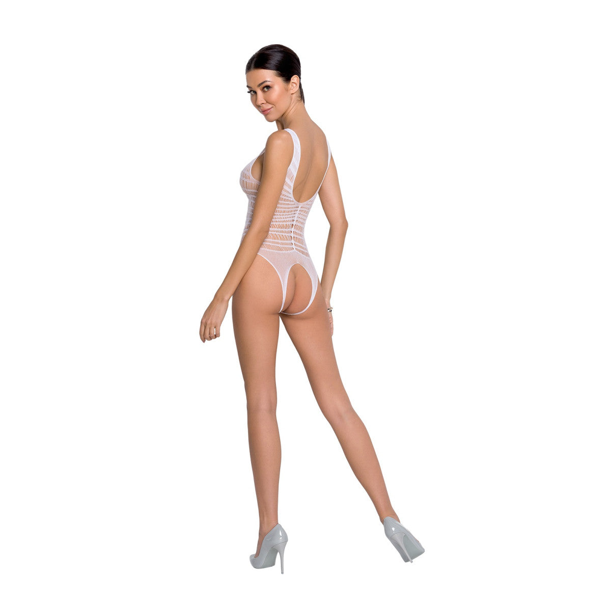 BS086 body met open kruis – wit – detail 1