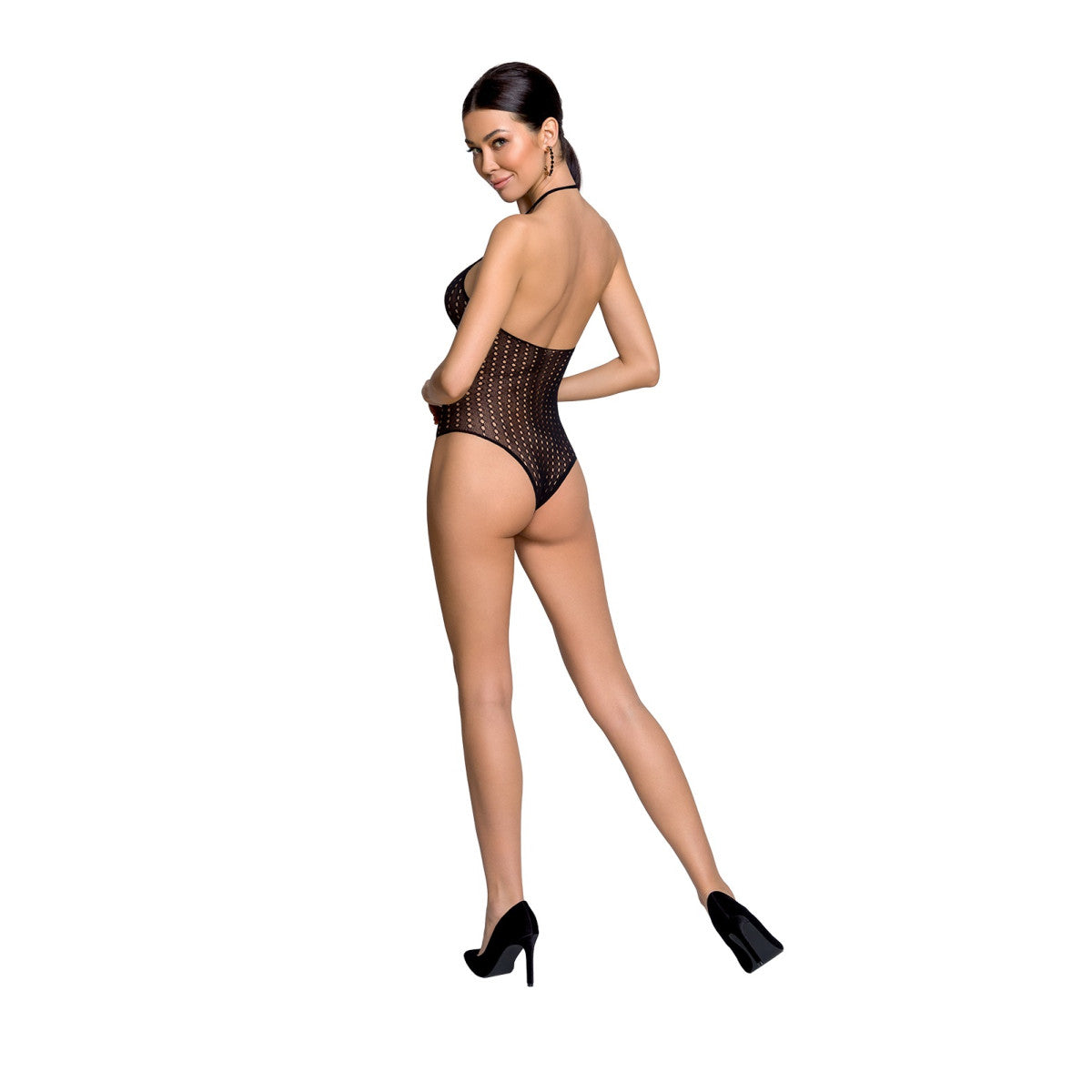 BS088 body met open kruis – zwart