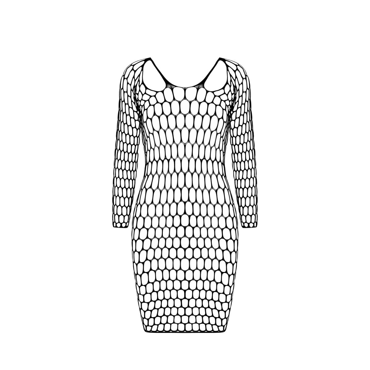 BS093 babydoll – zwart – detail 4
