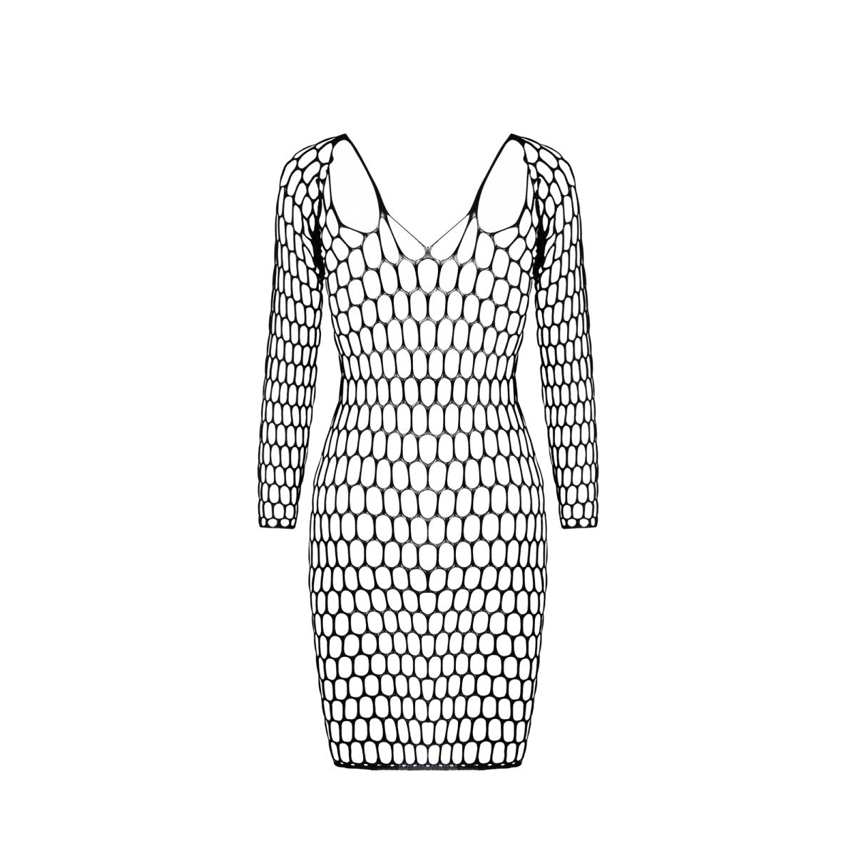 BS093 babydoll – zwart – detail 5