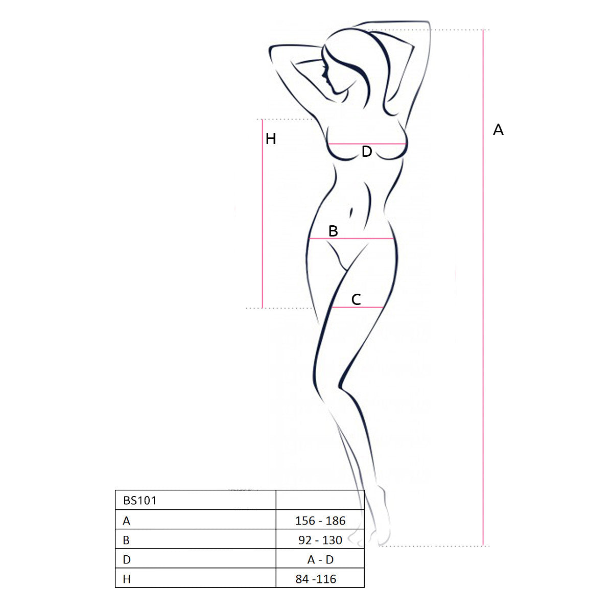 Pe bs101 dress black - Passion-Exklusiv